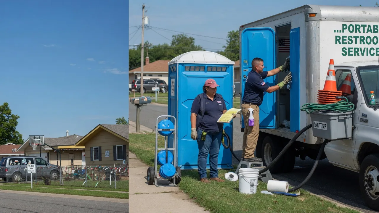 Portable Toilet Rental in Dora, MO near me